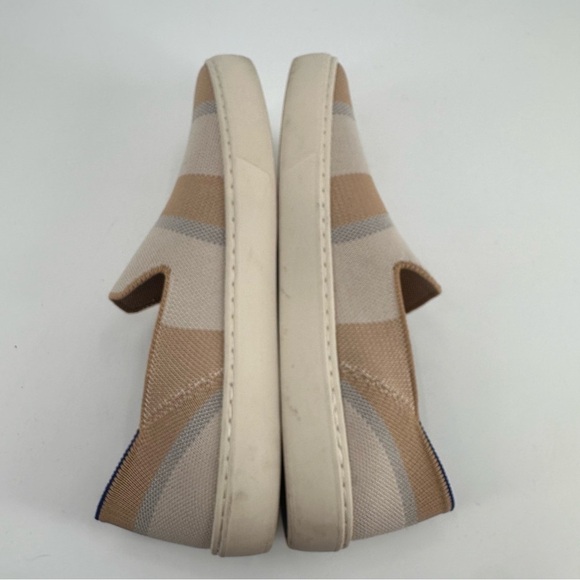 Rothy’s Birch Stripe Sneakers Size 8.5 - Picture 4 of 6